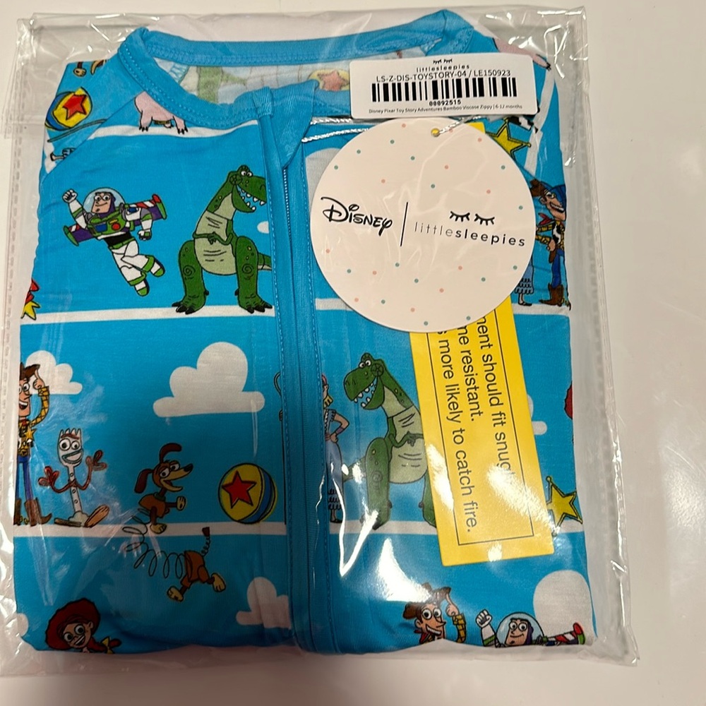 LS Toy Story zippie